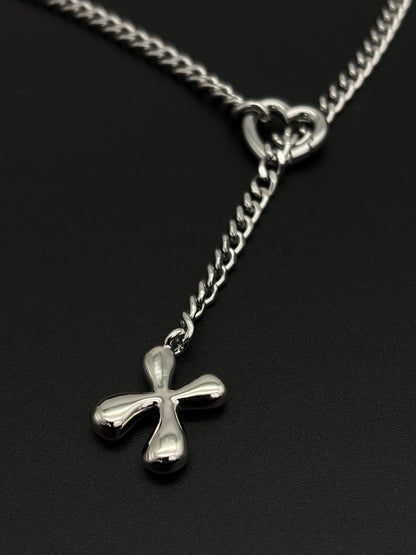 LoveChains™ - Initial Charm Slip Chain Choker