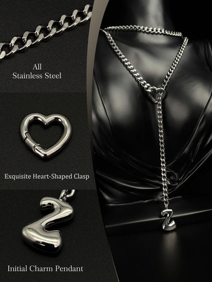 LoveChains™ - Initial Charm Loop Choker