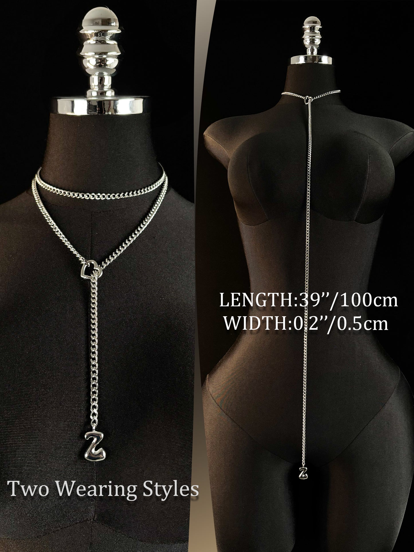 LoveChains™ - Initial Charm Loop Choker